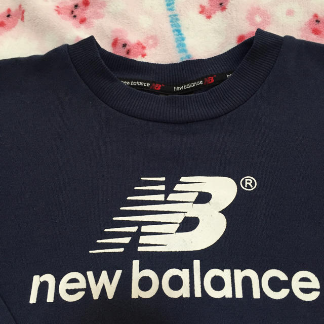 New Balance(ニューバランス)の値下げm(_ _)m❗️ new balance トレーナー キッズ/ベビー/マタニティのキッズ服男の子用(90cm~)(ジャケット/上着)の商品写真