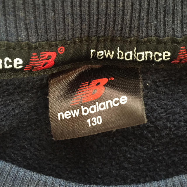 New Balance(ニューバランス)の値下げm(_ _)m❗️ new balance トレーナー キッズ/ベビー/マタニティのキッズ服男の子用(90cm~)(ジャケット/上着)の商品写真