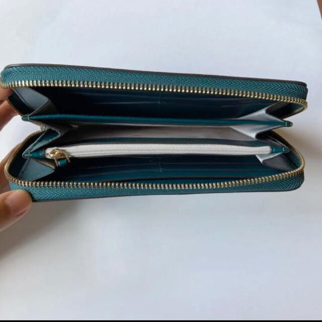 新品未使用】katespade ケイトスペード 長財布 バイカラー ブルー 新品未使用】katespade ケイトスペード 長財布 バイカラー ブルー