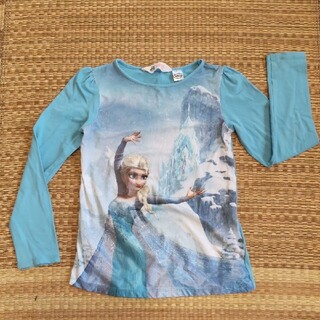 エイチアンドエム(H&M)のアナ雪　ロンＴ　長袖 120-130(Tシャツ/カットソー)