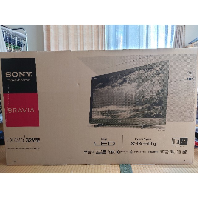 SONY(ソニー)のSONY BRAVIA EX420 32V ソニー 液晶テレビ スマホ/家電/カメラのテレビ/映像機器(テレビ)の商品写真