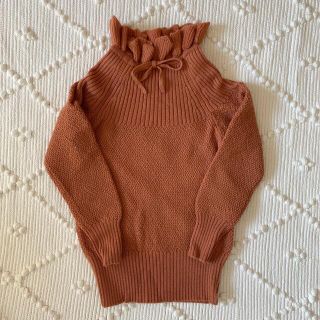 キャラメルベビー&チャイルド(Caramel baby&child )のSOOR PLOOM ニット　4-5y(ニット)