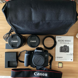 Canon EOS8000D(W) SDカード（32GB）付き