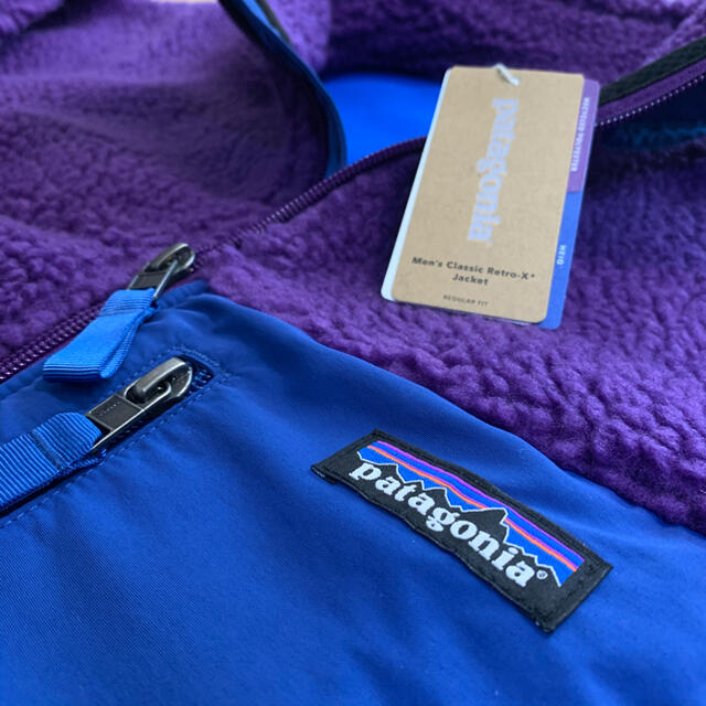 patagonia(パタゴニア)の新品 パタゴニア　メンズ　クラシック　レトロX   ジャケット　パープル　紫 メンズのジャケット/アウター(ブルゾン)の商品写真