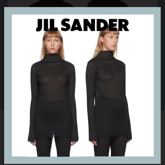 Jil Sander(ジルサンダー)のjilsander タートルトップス レディースのトップス(カットソー(長袖/七分))の商品写真