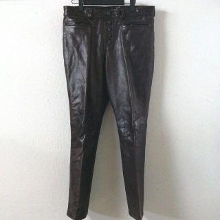 vintage made in USA AG silver leather(その他)