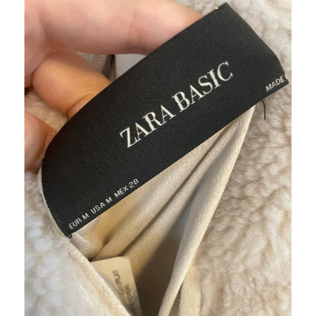 ZARA(ザラ)の美品　ZARA リバーシブルボアコート レディースのジャケット/アウター(ロングコート)の商品写真