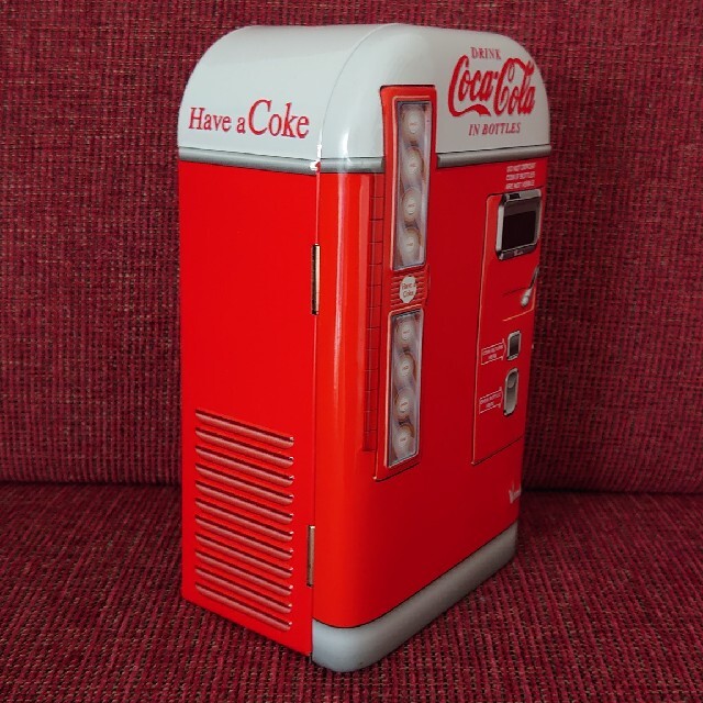 コカ・コーラ(コカコーラ)のコカ・コーラ　アンティーク自販機の缶BOX エンタメ/ホビーのコレクション(ノベルティグッズ)の商品写真