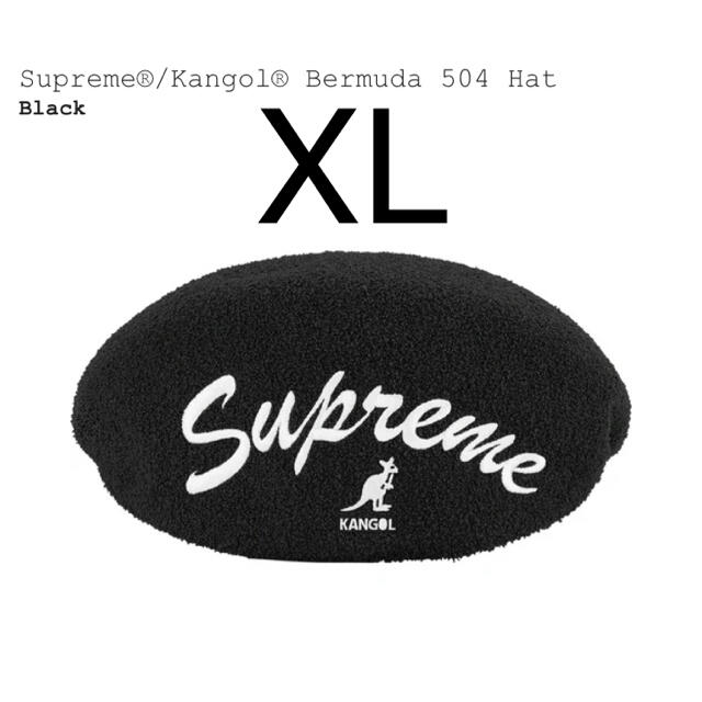 Supreme(シュプリーム)の希少 XLサイズ Supreme kangol bermuda 504 hat メンズの帽子(ハンチング/ベレー帽)の商品写真