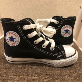 コンバース(CONVERSE)のconverseコンバース　キッズ サイズ16 ブラック(スニーカー)