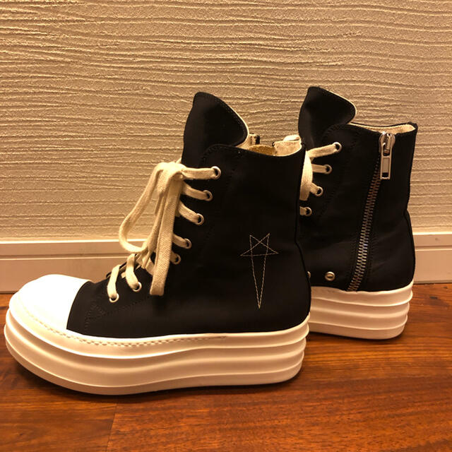 Rick Owens - DRKSHDW DOUBLE BUMPER SNEAKERS スニーカー 38の通販 by