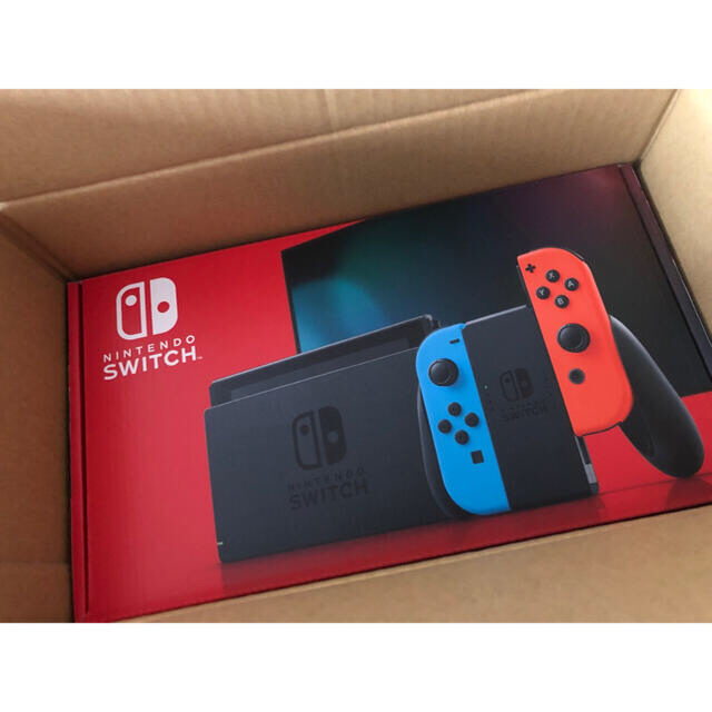 新品未開封 Switch 任天堂スイッチ 本体 ネオン　ブルー ニンテンド