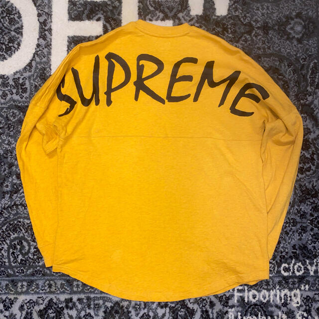 Tシャツ/カットソー(七分/長袖)supreme arena top gold heather