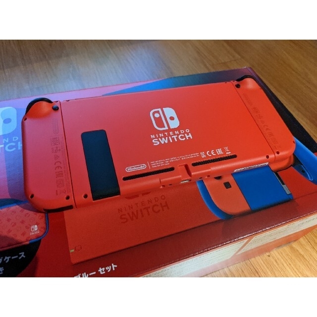 今日のみNintendo Switch マリオ レッド×ブルー セット 美品