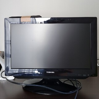 トウシバ(東芝)の東芝 19A1 REGZA 19インチ 黒(テレビ)