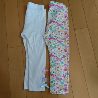 エイチアンドエム(H&M)の90 H&M スパッツ二枚セット(パンツ/スパッツ)