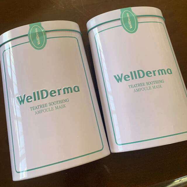 WellDerma ティーツリー　フェイスパック　20枚