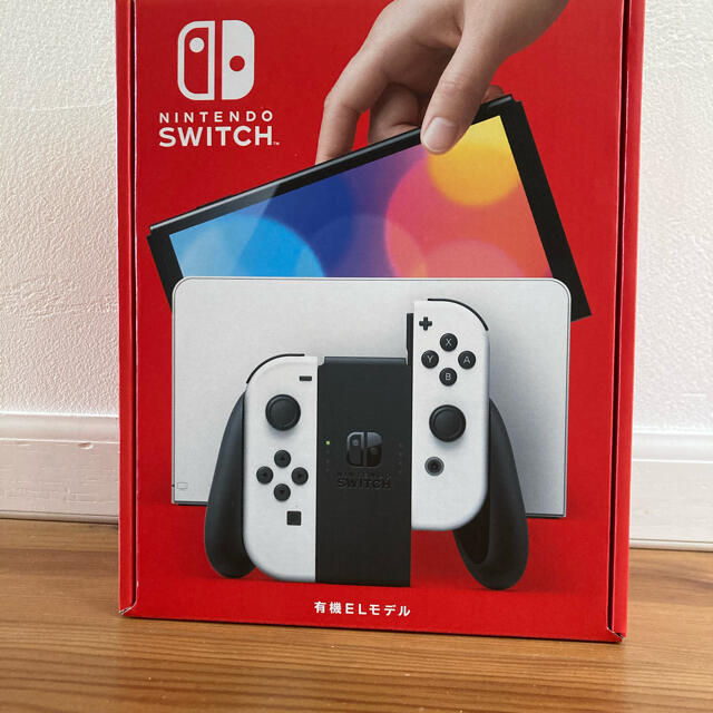 殿堂 Switch Nintendo - 有機ELモデル ホワイト 新品未使用品 Switch ...