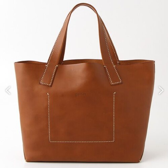 genten アマーノ トートバッグL (チャ) - トートバッグ