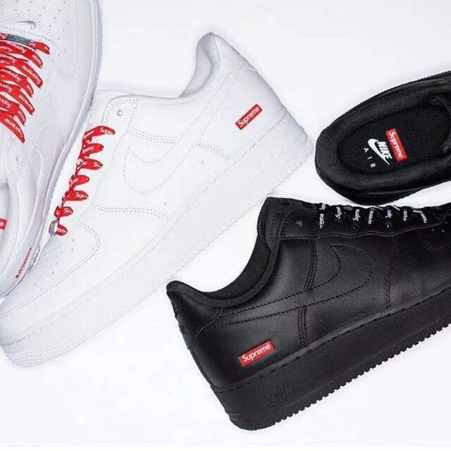 SUPREME × NIKE AIR FORCE 1 LOW "WHITE"