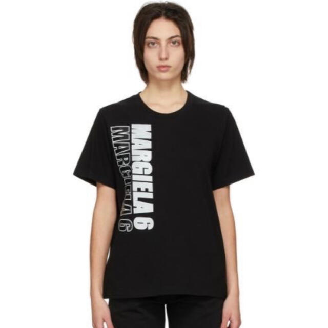 新品】MM6 MAISON MARGIELA ブラック ロゴ 半袖Tシャツ avanza.com.br