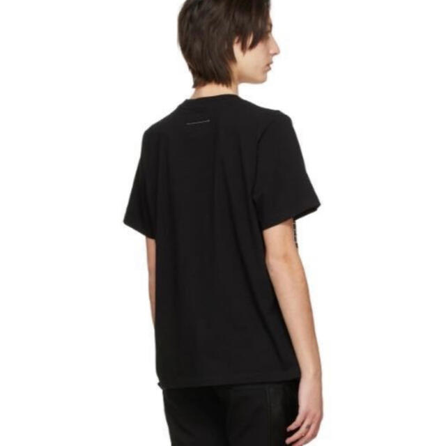 新品】MM6 MAISON MARGIELA ブラック ロゴ 半袖Tシャツ avanza.com.br