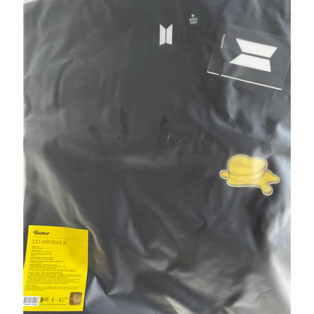 BTS Butter Tシャツ 公式 black Sサイズ