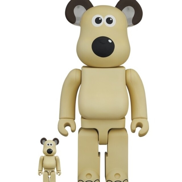 MEDICOM TOY - BE@RBRICK GROMIT 100％ & 400％の通販 by 🍀よつばshop