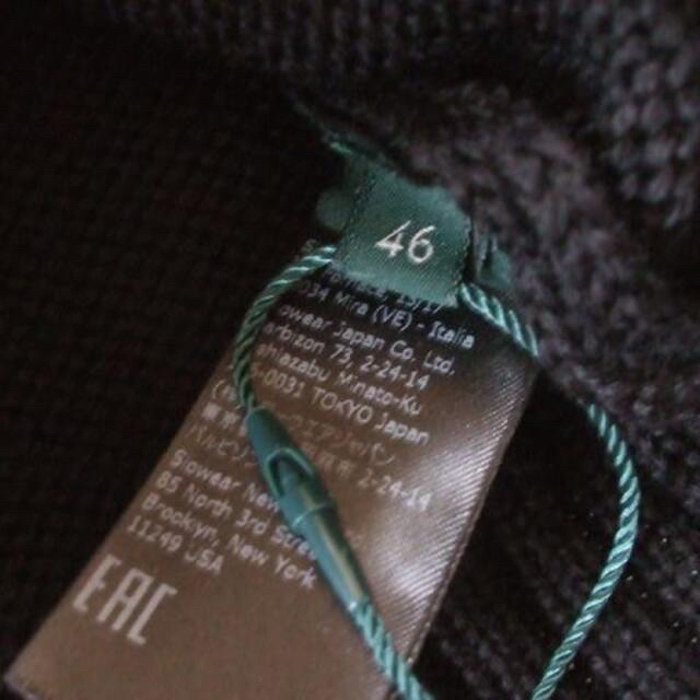 ZANONE(ザノーネ)の新品 ザノーネ ZANONE ウール モックネック 黒46 メンズのトップス(ニット/セーター)の商品写真