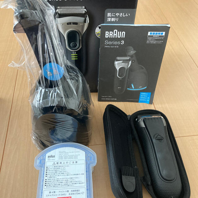 BRAUN シリーズ3 ProSkin 3090cc 電動シェーバー