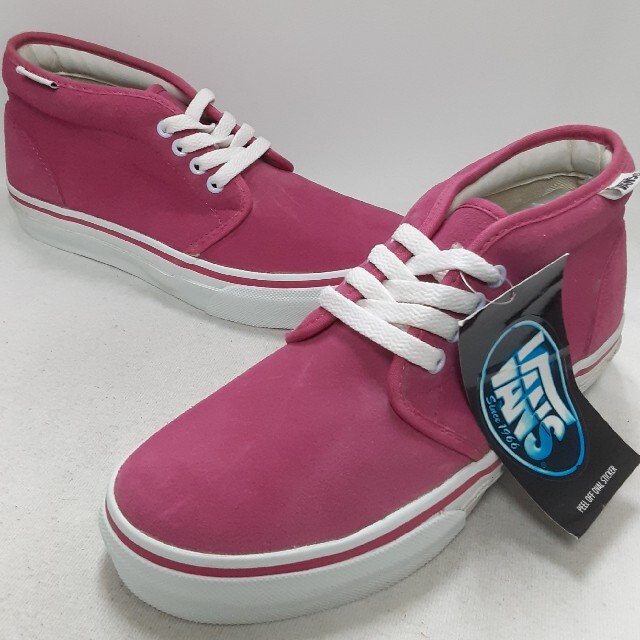 VANS(ヴァンズ)の最値!定価8800円!新品!バンズ チャッカ スエード スニーカー 23.5cm レディースの靴/シューズ(スニーカー)の商品写真