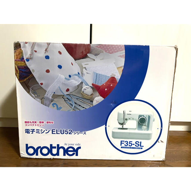 brother(ブラザー)のbrother 家庭用電子ミシン ELU52シリーズ F35-SL スマホ/家電/カメラの生活家電(その他)の商品写真