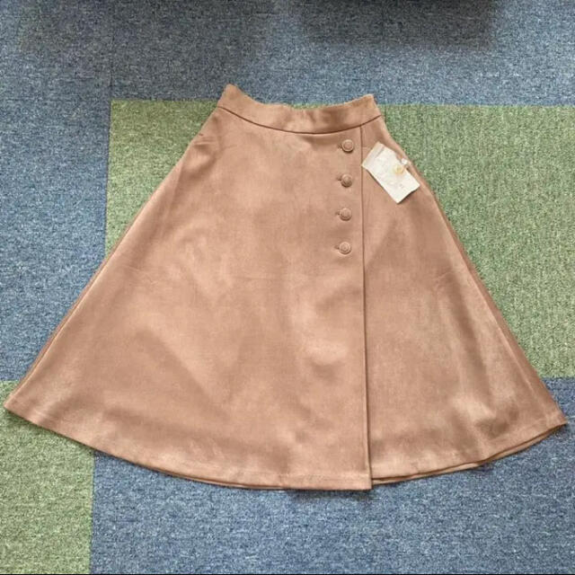 HONEYS(ハニーズ)のHoneys Mサイズ フレア スエード調スカート レディースのスカート(ひざ丈スカート)の商品写真