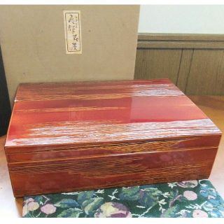 【飛騨春慶塗】山田春慶店  文具箱(食器)