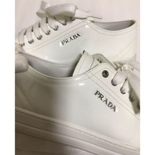 【美品】PRADA SPORTS エナメルスニーカー サイズ36