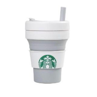 スターバックスコーヒー(Starbucks Coffee)のグレー Starbucks stojo スターバックス ストージョ タンブラー(タンブラー)