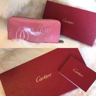 カルティエ(Cartier)のカルティエ長財布 ピンク(財布)