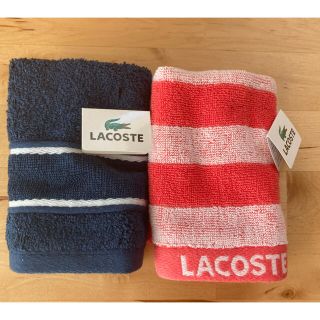 ラコステ(LACOSTE)のLACOSTE ラコステ ハンカチタオル 2set(ハンカチ)