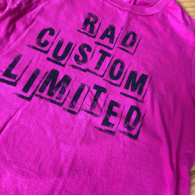 RAD CUSTOM(ラッドカスタム)のラッドカスタム ピンク キッズ/ベビー/マタニティのキッズ服男の子用(90cm~)(Tシャツ/カットソー)の商品写真