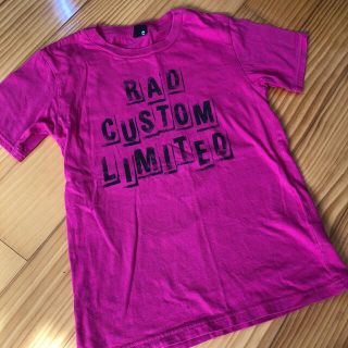 ラッドカスタム(RAD CUSTOM)のラッドカスタム ピンク(Tシャツ/カットソー)