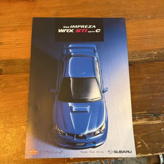 スバル(スバル)のSUBARU インプレッサWRX STI specCカタログ　2冊セット(カタログ/マニュアル)