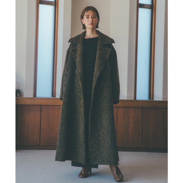 CLANE MIX SHAGGY LADY COAT