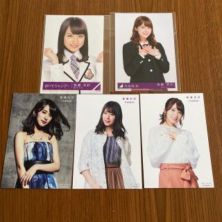 ノギザカフォーティーシックス(乃木坂46)の乃木坂46 衛藤美彩　生写真　5種(アイドルグッズ)