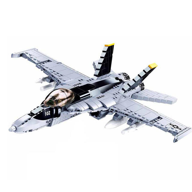 【大型】 F/A-18 F-18 スーパー ホーネット レゴ 互換 ブロック