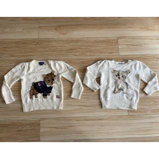 ラルフローレン(Ralph Lauren)の【Ralph Lauren】sweater2枚セット 110(ニット)