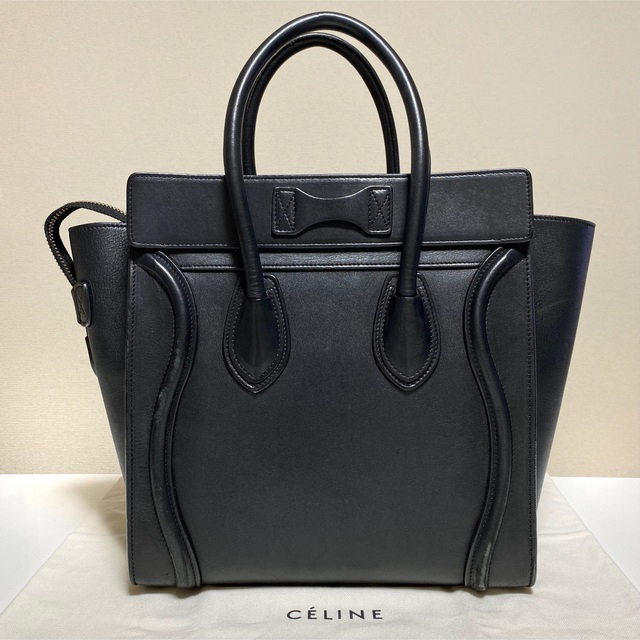celine(セリーヌ)の✿CELINE✿セリーヌ ラゲージ マイクロ 黒 レディースのバッグ(ハンドバッグ)の商品写真