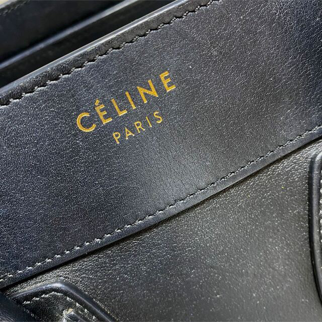 celine(セリーヌ)の✿CELINE✿セリーヌ ラゲージ マイクロ 黒 レディースのバッグ(ハンドバッグ)の商品写真