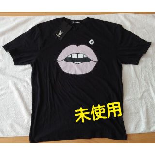 プレイボーイ(PLAYBOY)のTシャツ　PLAYBOY 未使用　ユニセックス　黒　パロディ？(Tシャツ/カットソー(半袖/袖なし))