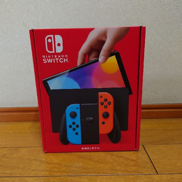 本物品質の Nintendo ネオン 有機ELモデル 【新品・未開封】NintendoSwitch - Switch 家庭用ゲーム機本体