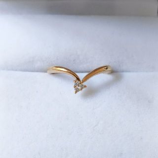 スタージュエリー(STAR JEWELRY)のスタージュエリー ダイヤモンド リング K18YG 0.03ct 1.7g(リング(指輪))